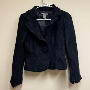 Ann Taylor Blue-Black Blazer – Size 0